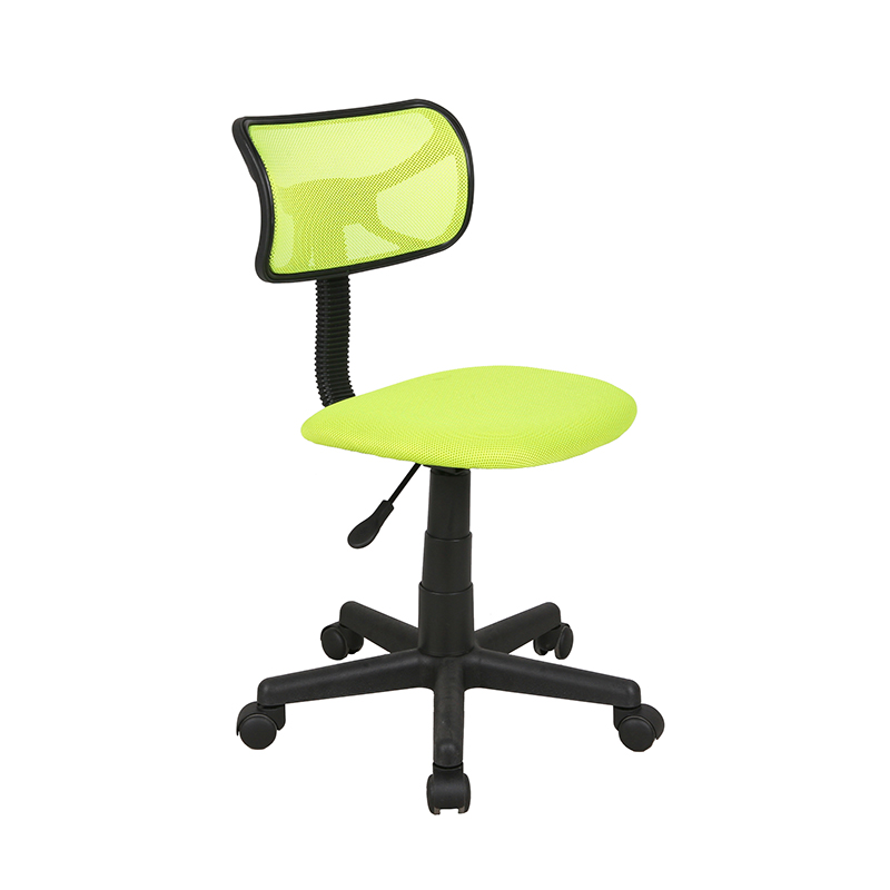 Armless Swivel Mesh Office Chair, Ntau Xim (2)