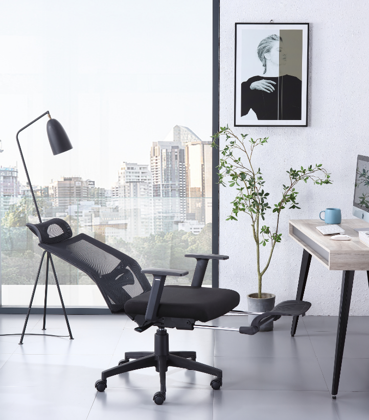 Best High Back Mesh Computer Chair with Footrest