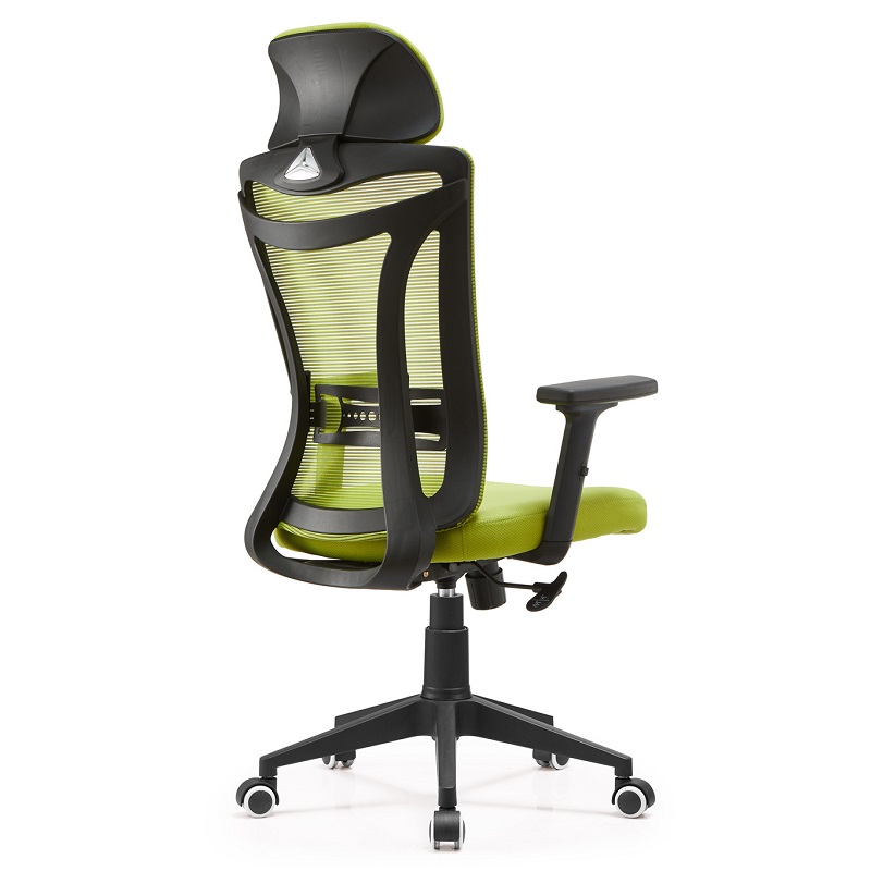 සකස් කළ හැකි (3) සමඟ සුවපහසු Ergonomic Swivel Office පුටුව