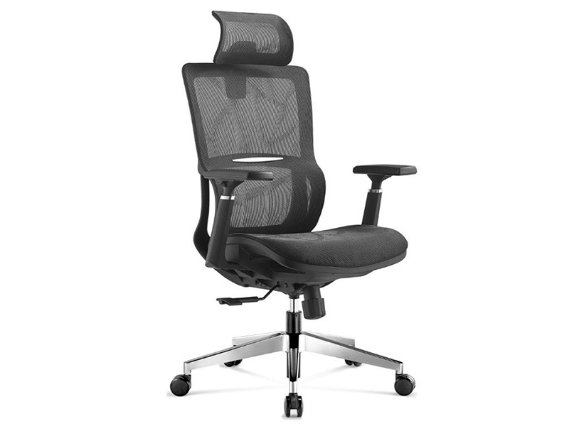 Cadira d'oficina ergonòmica ajustable-1