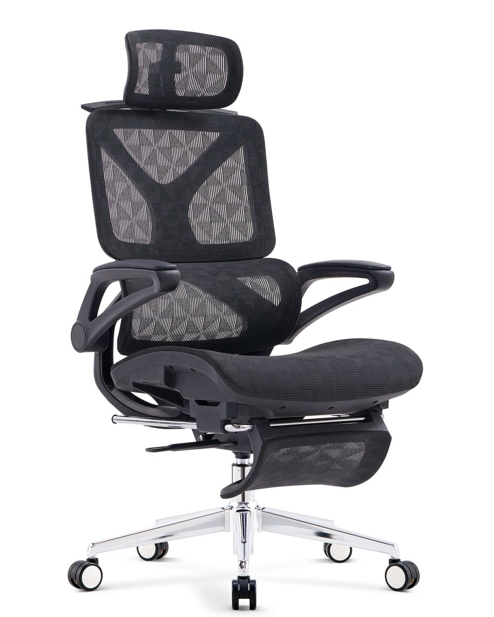 Ergonomická kancelářská židle s podnožkou(2)