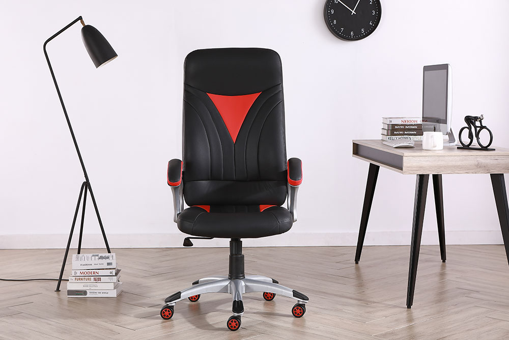 Executive Leather High-Back SwivelTilt Office Chair, Gaming Chair (၆) ခု၊