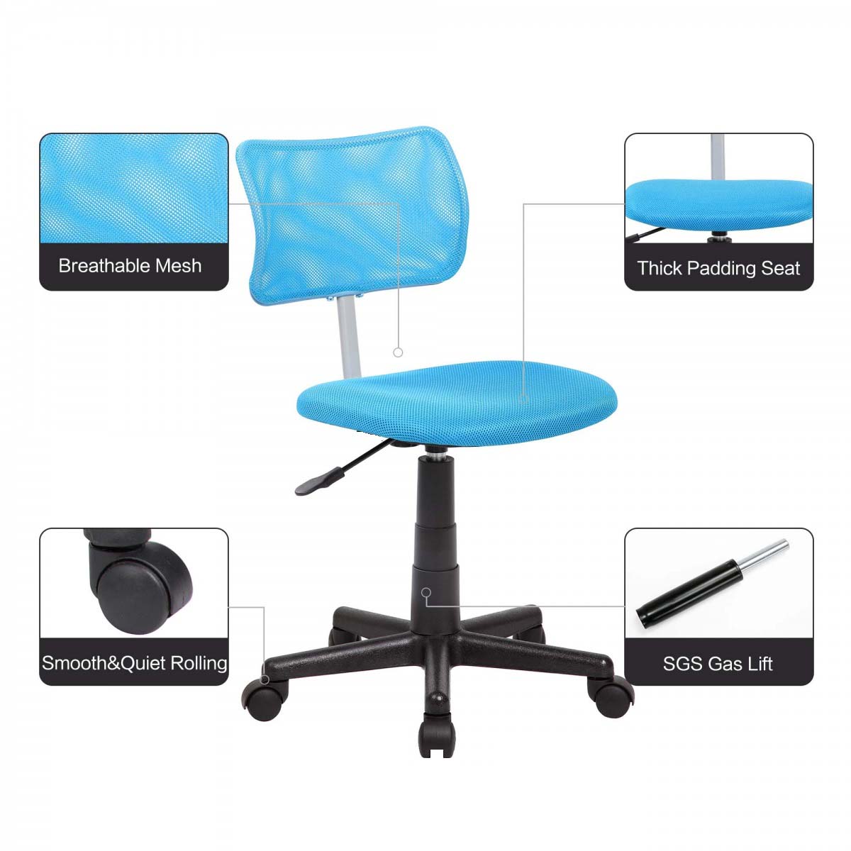 Kids Desk Chair with Height Adjustment-17