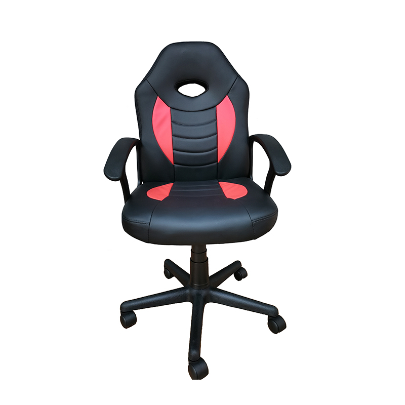 Kids Gaming Chair na may Hight Adjustment, Racer Chair na may Fixed Padded Armrest (1)