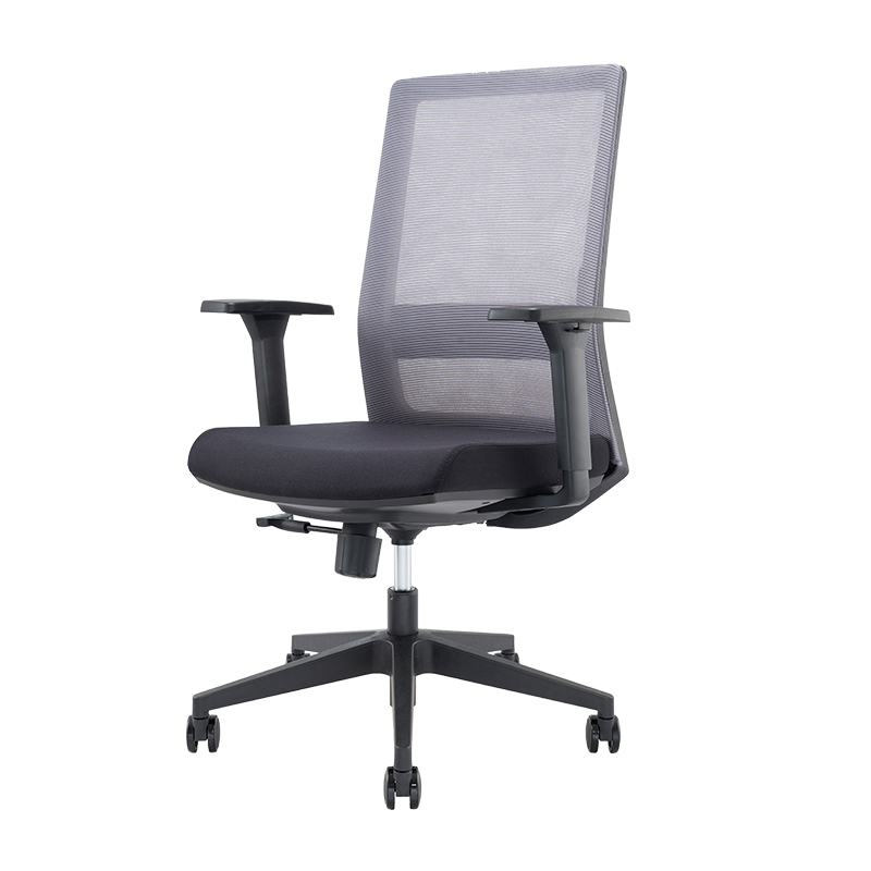 Silla de oficina ergonómica con respaldo medio1