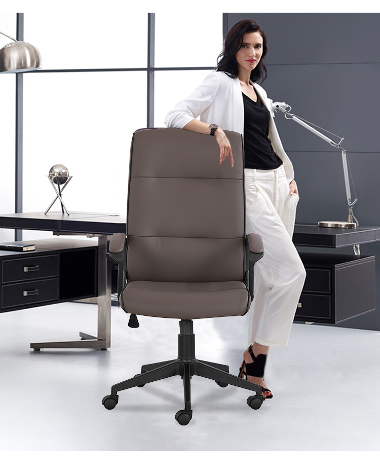 Nice Modern Economical Leather Office Chair with Wheels