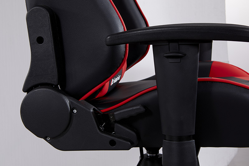 요추 지지대를 갖춘 레이싱 스타일 조정 가능한 PC 게임 의자-8