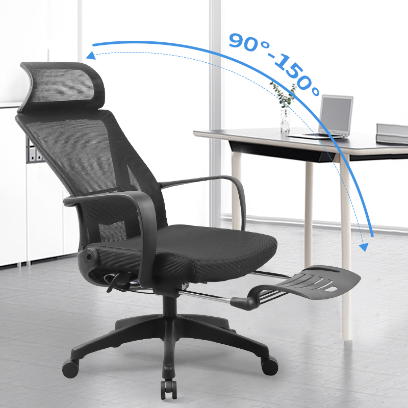 канцеларијска столица са високим углом